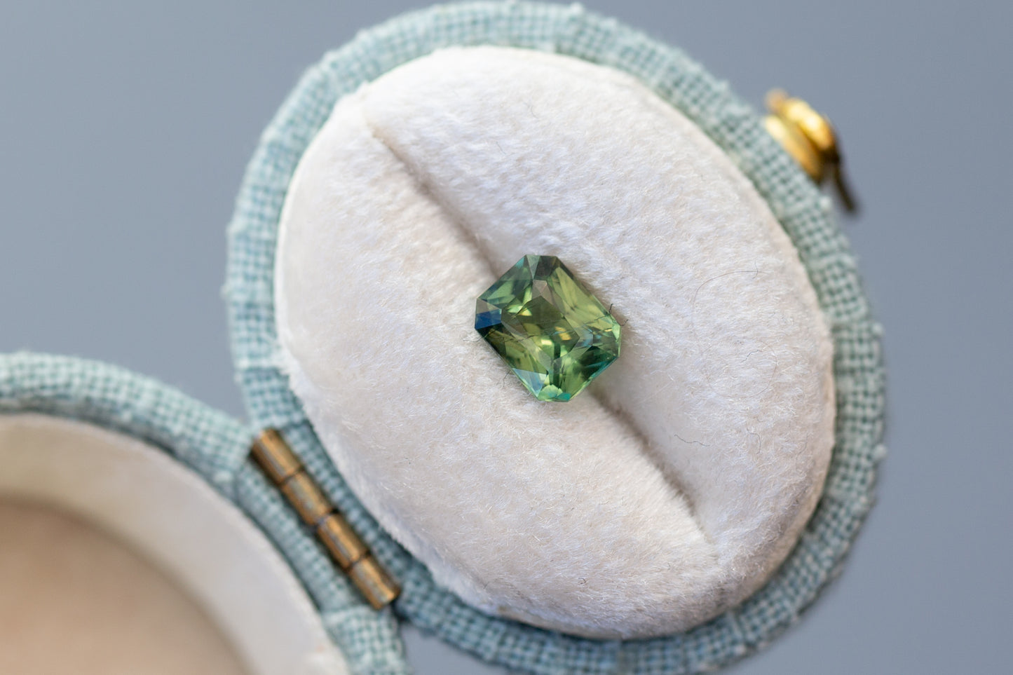 ON HOLD 1.06ct Radant Green Sapphire