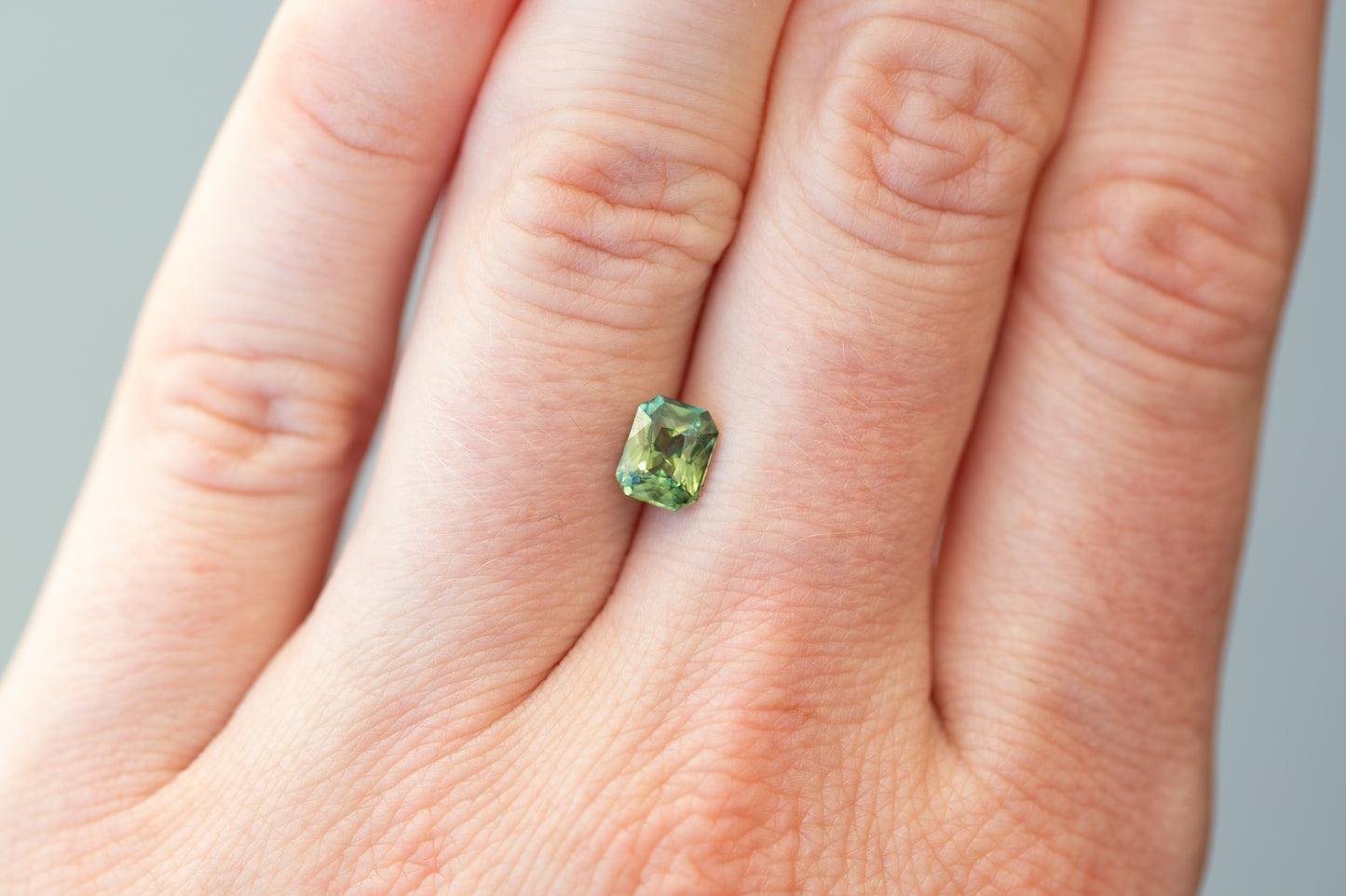 ON HOLD 1.06ct Radant Green Sapphire