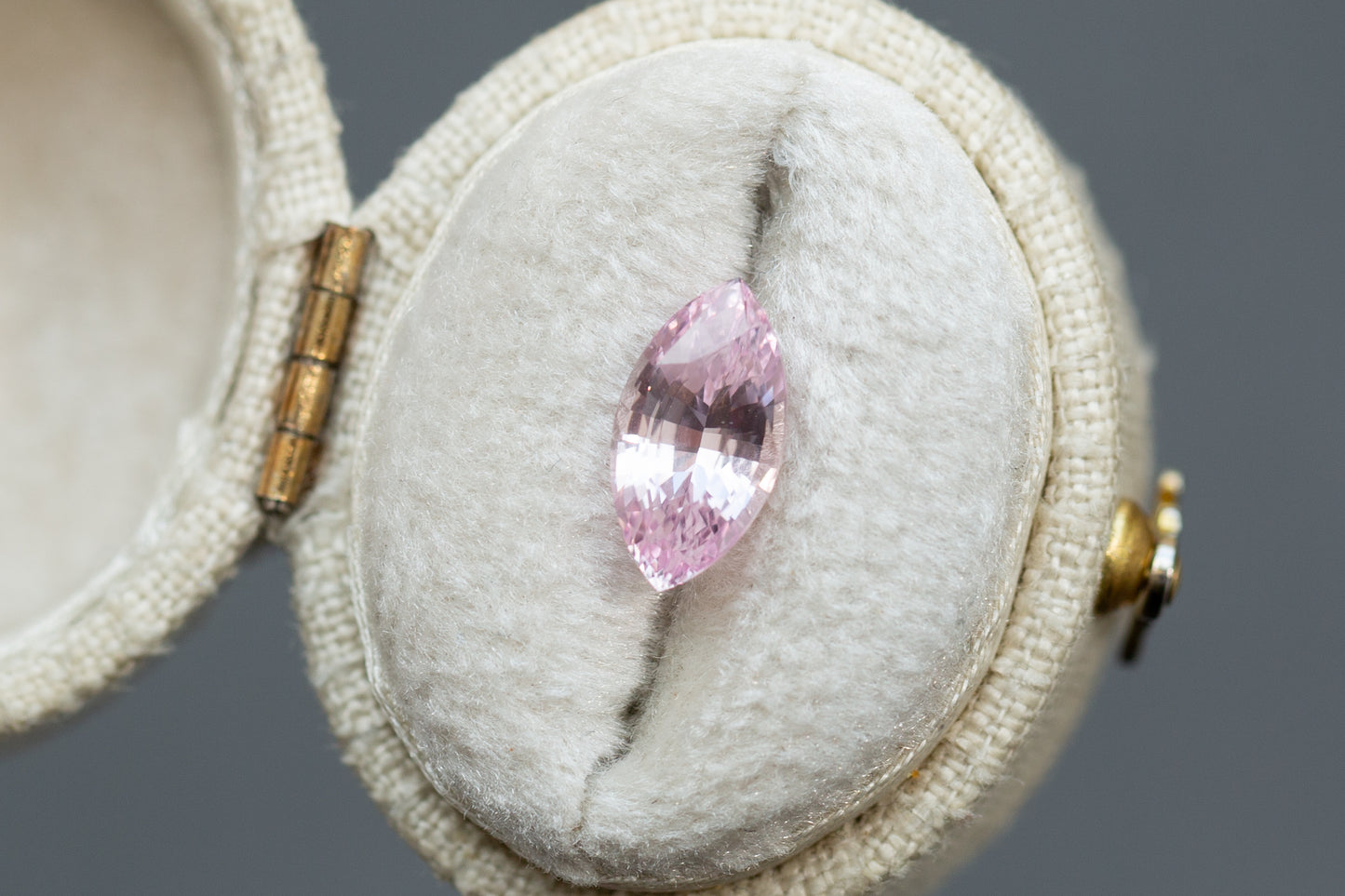 2.08ct Marquise Pastel Pink Sapphire