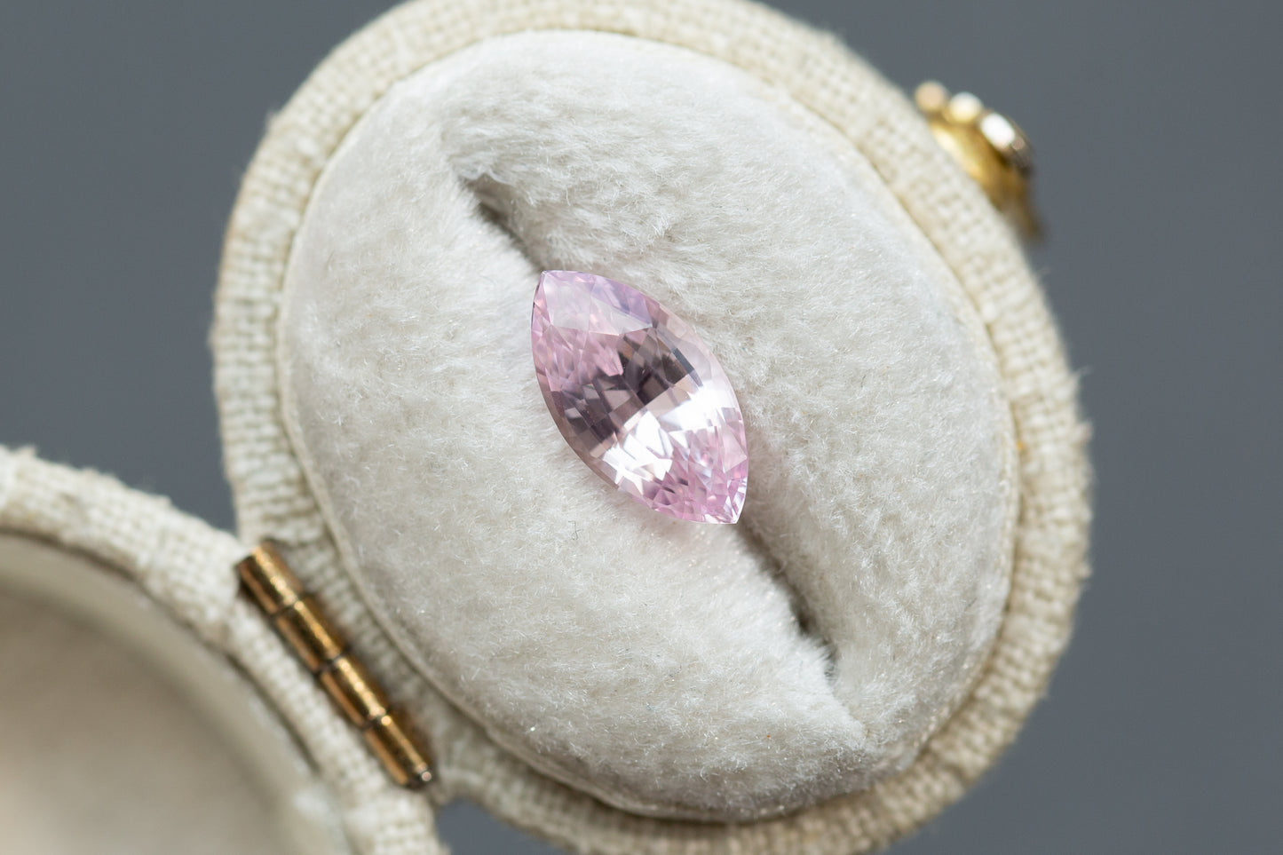 2.08ct Marquise Pastel Pink Sapphire