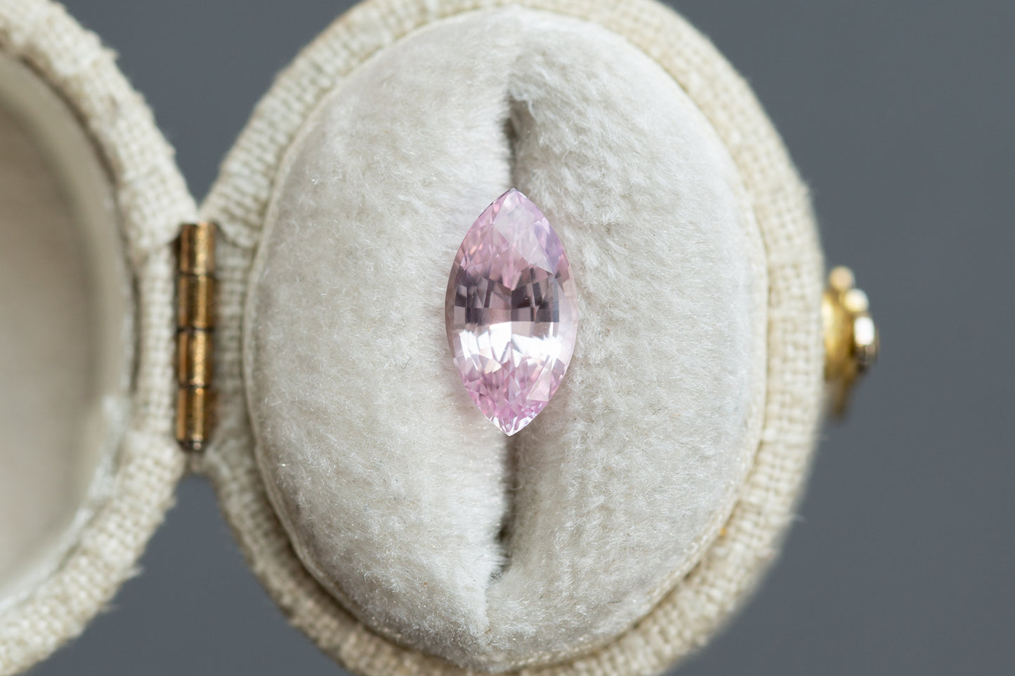 2.08ct Marquise Pastel Pink Sapphire