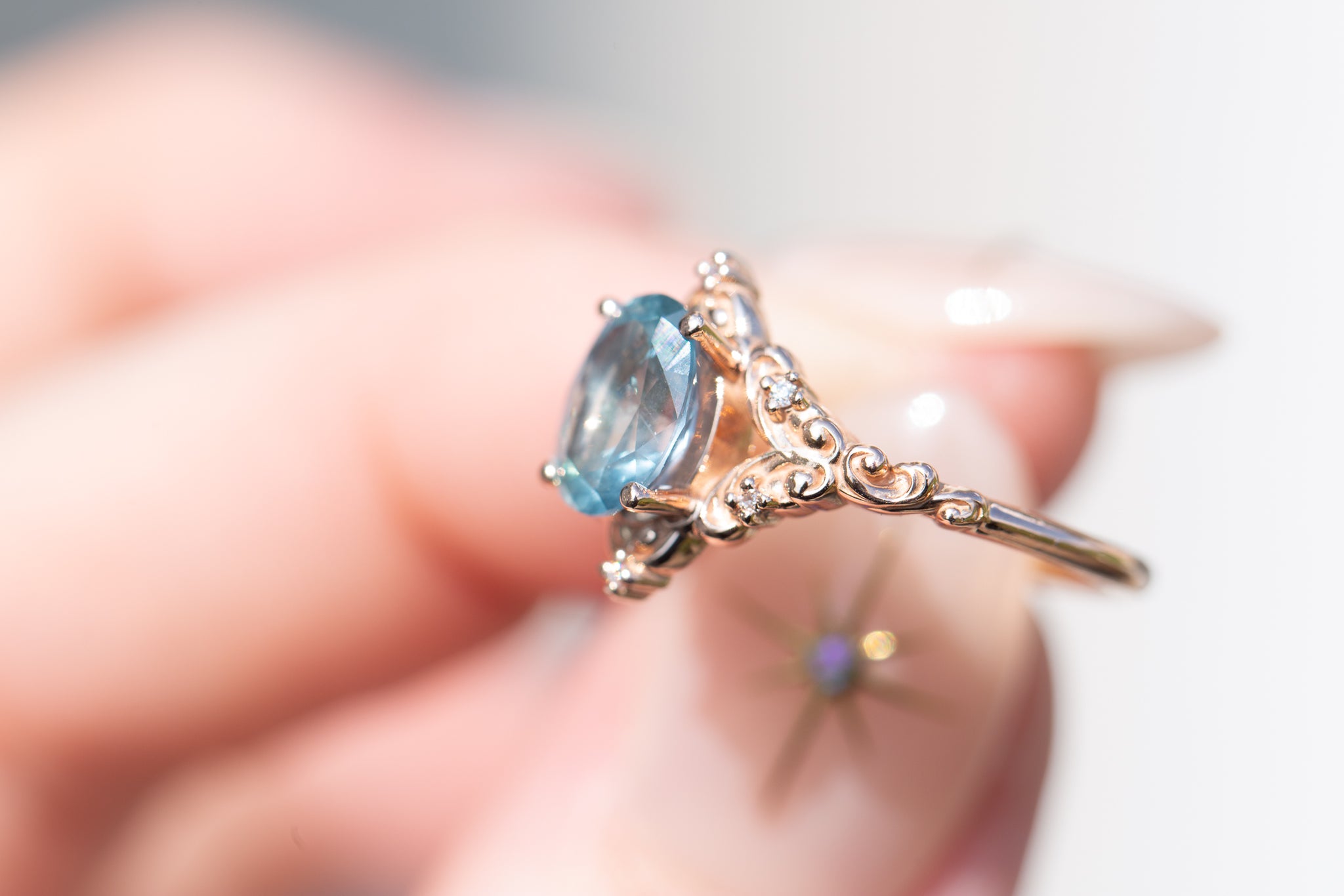 Aurora (setting only) – Oore Jewelry