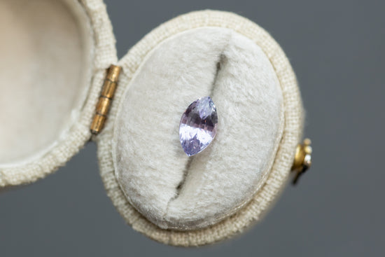 1.63ct Marquise Lilac Purple Sapphire