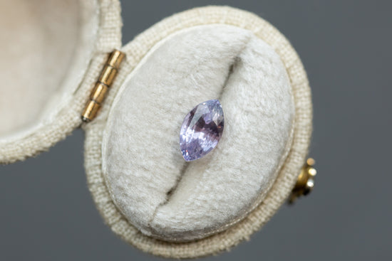 1.63ct Marquise Lilac Purple Sapphire