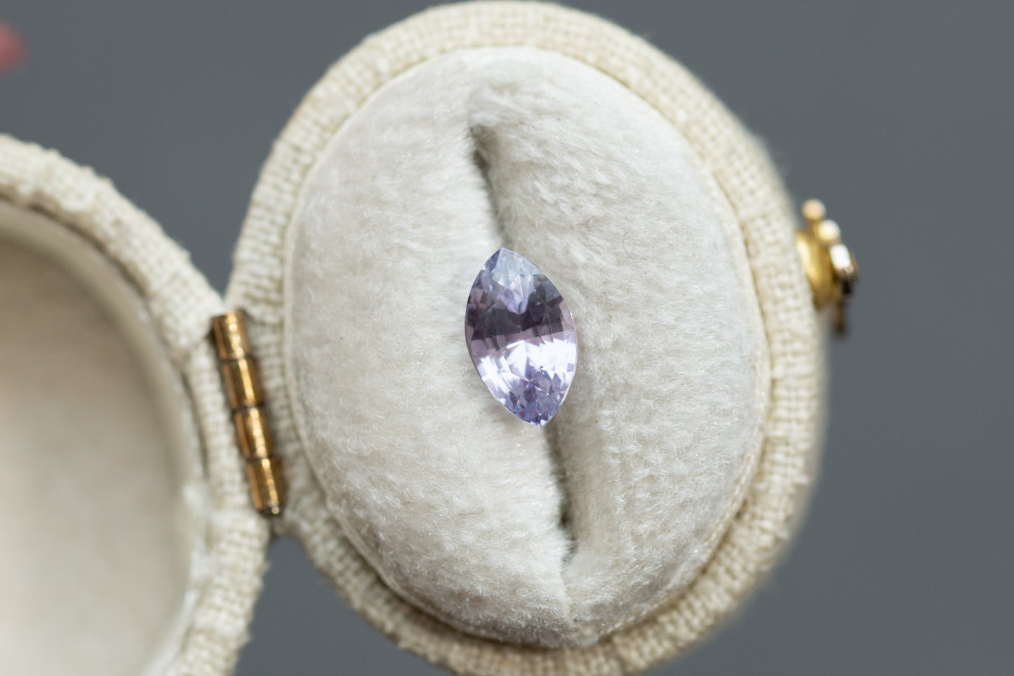 1.63ct Marquise Lilac Purple Sapphire