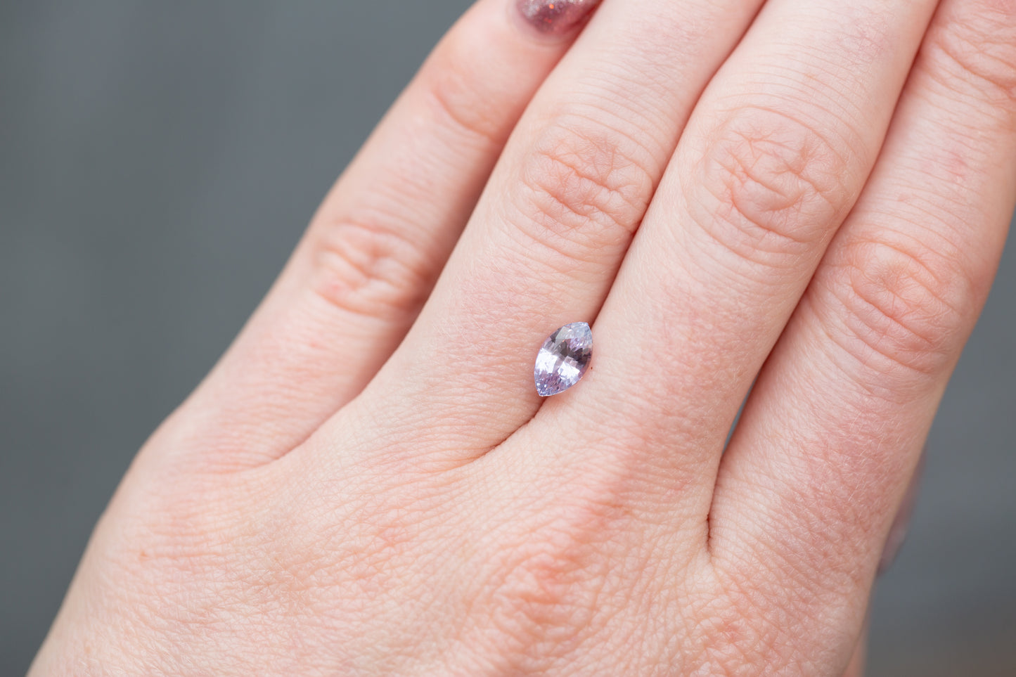 1.63ct Marquise Lilac Purple Sapphire