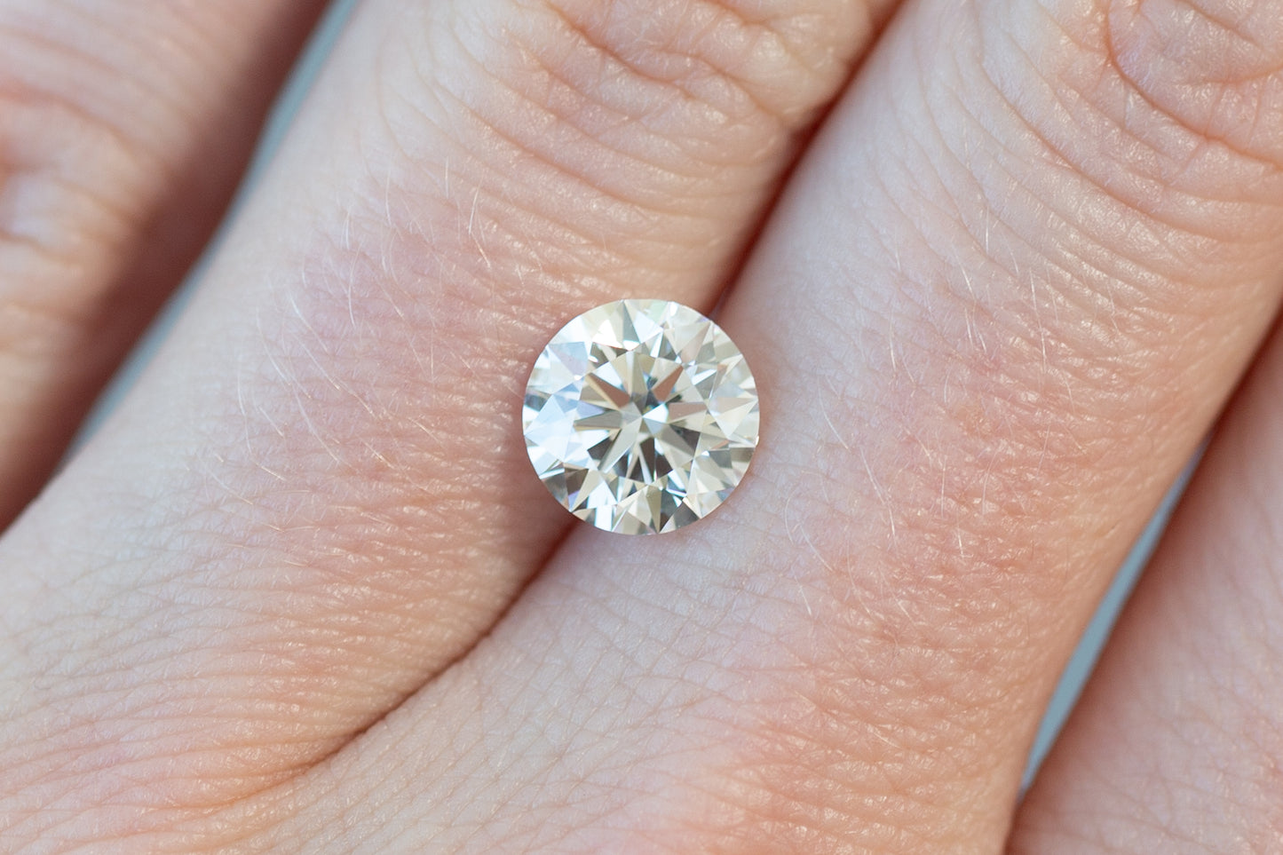 2.09ct Round Lab Diamond, E VVS2