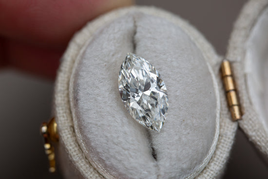 2.42ct marquise lab diamond, F/VS1