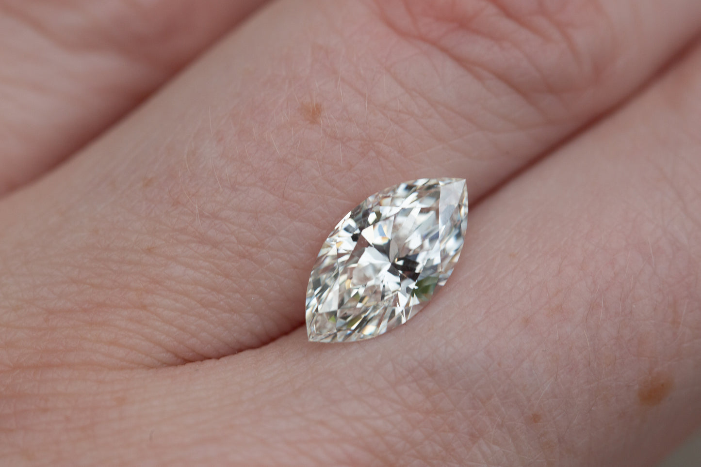 2.42ct marquise lab diamond, F/VS1