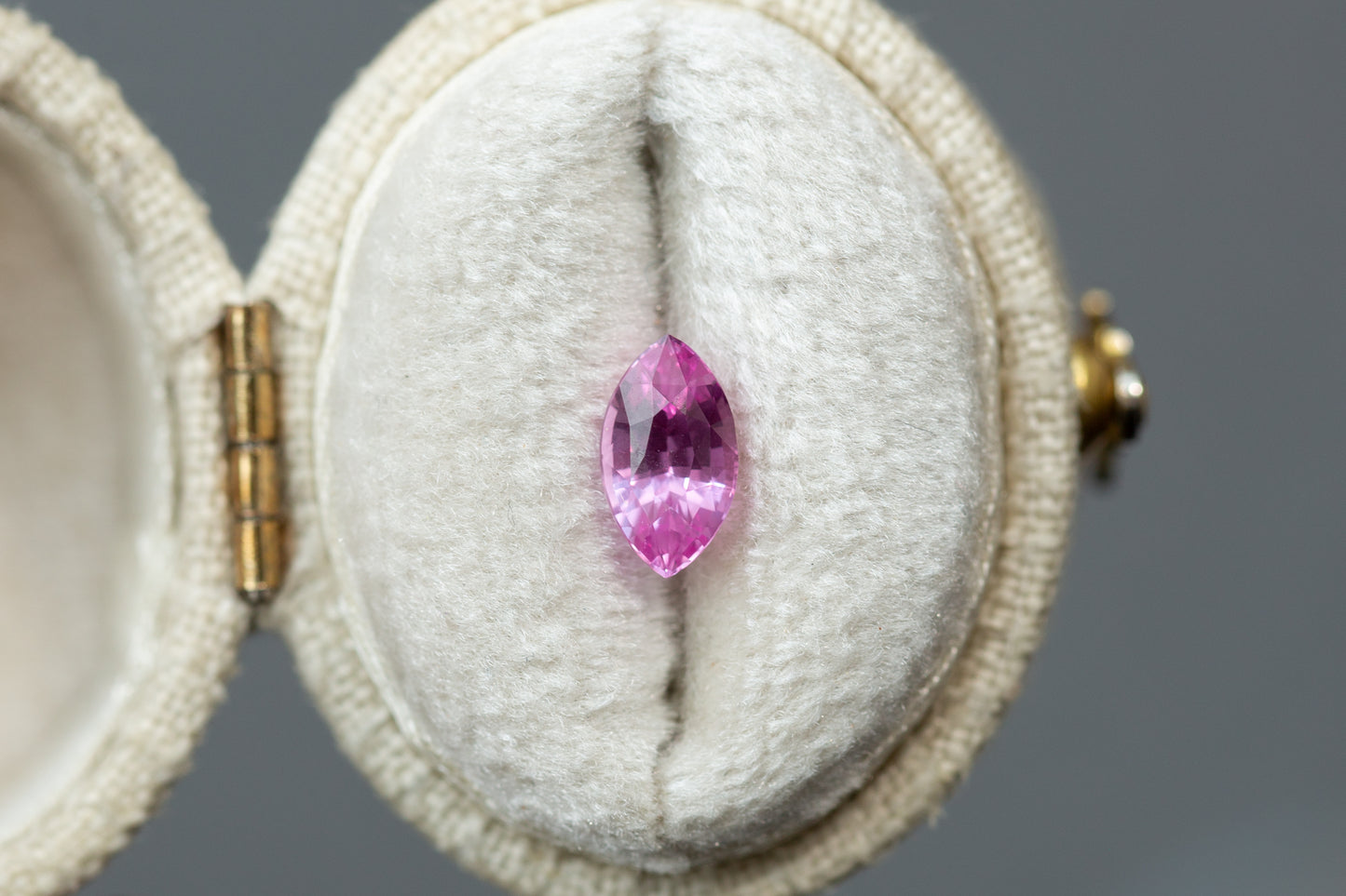 1.03ct Marquise Vivid Pink Sapphire