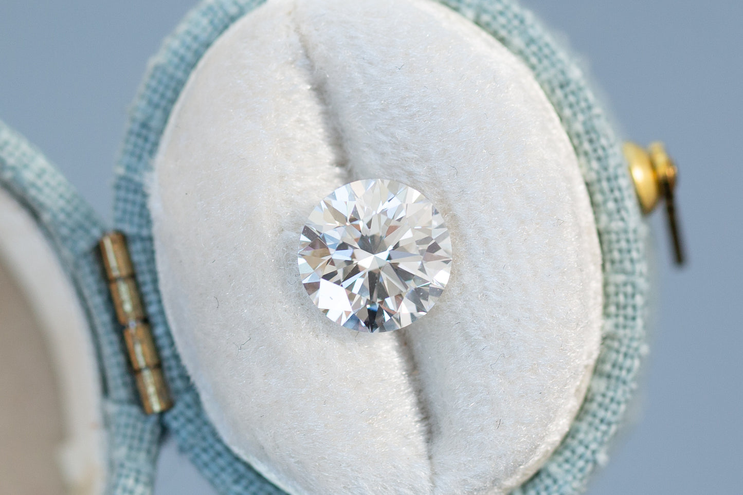 2.06ct Round Lab Diamond, E VVS2