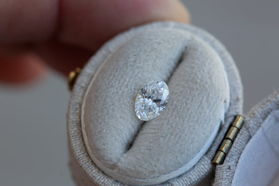 .74ct oval lab diamond, D/VS1