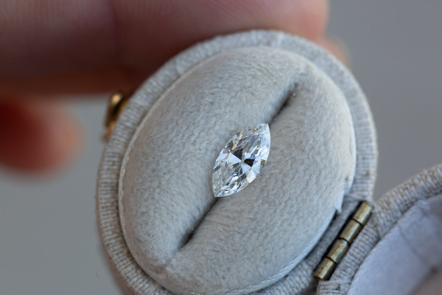 .73ct marquise lab diamond, D/VVS2