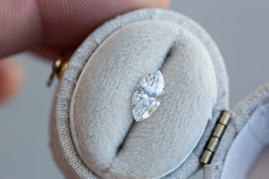 .73ct marquise lab diamond, E/VVS1