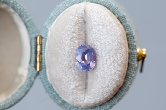 1.18ct Oval Purple Sapphire