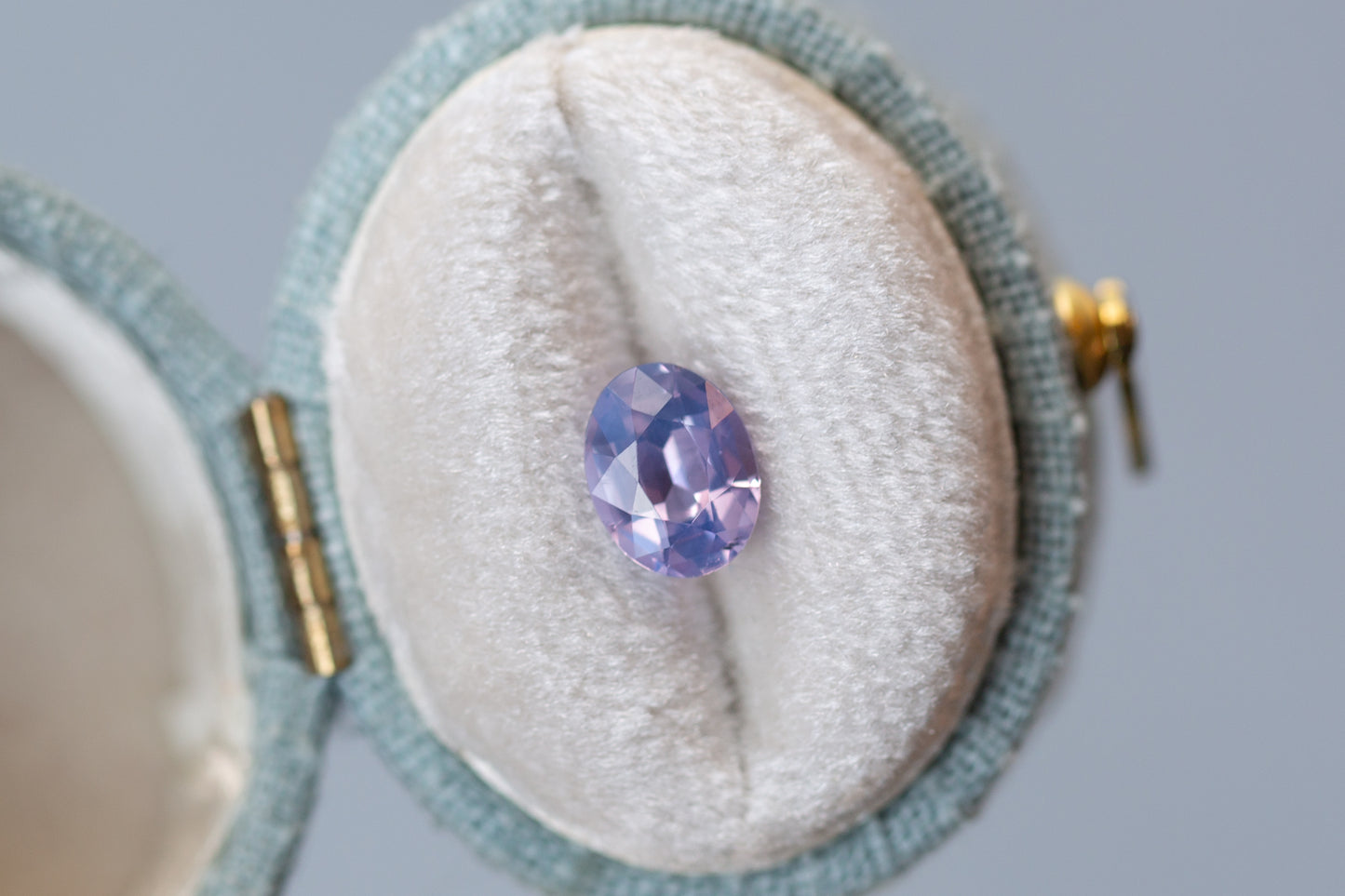 1.18ct Oval Purple Sapphire