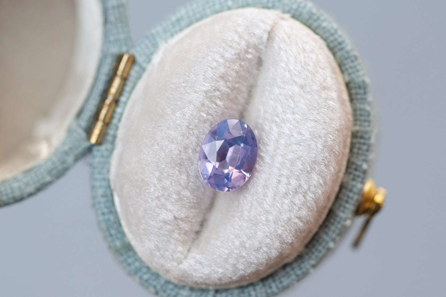 1.18ct Oval Purple Sapphire