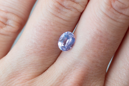 1.18ct Oval Purple Sapphire