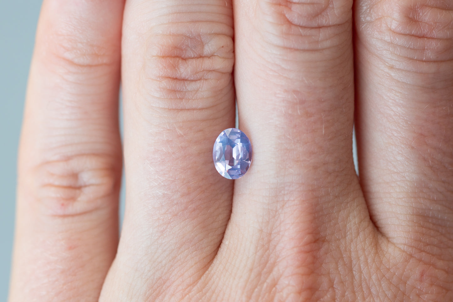 1.18ct Oval Purple Sapphire