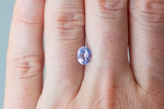 1.18ct Oval Purple Sapphire