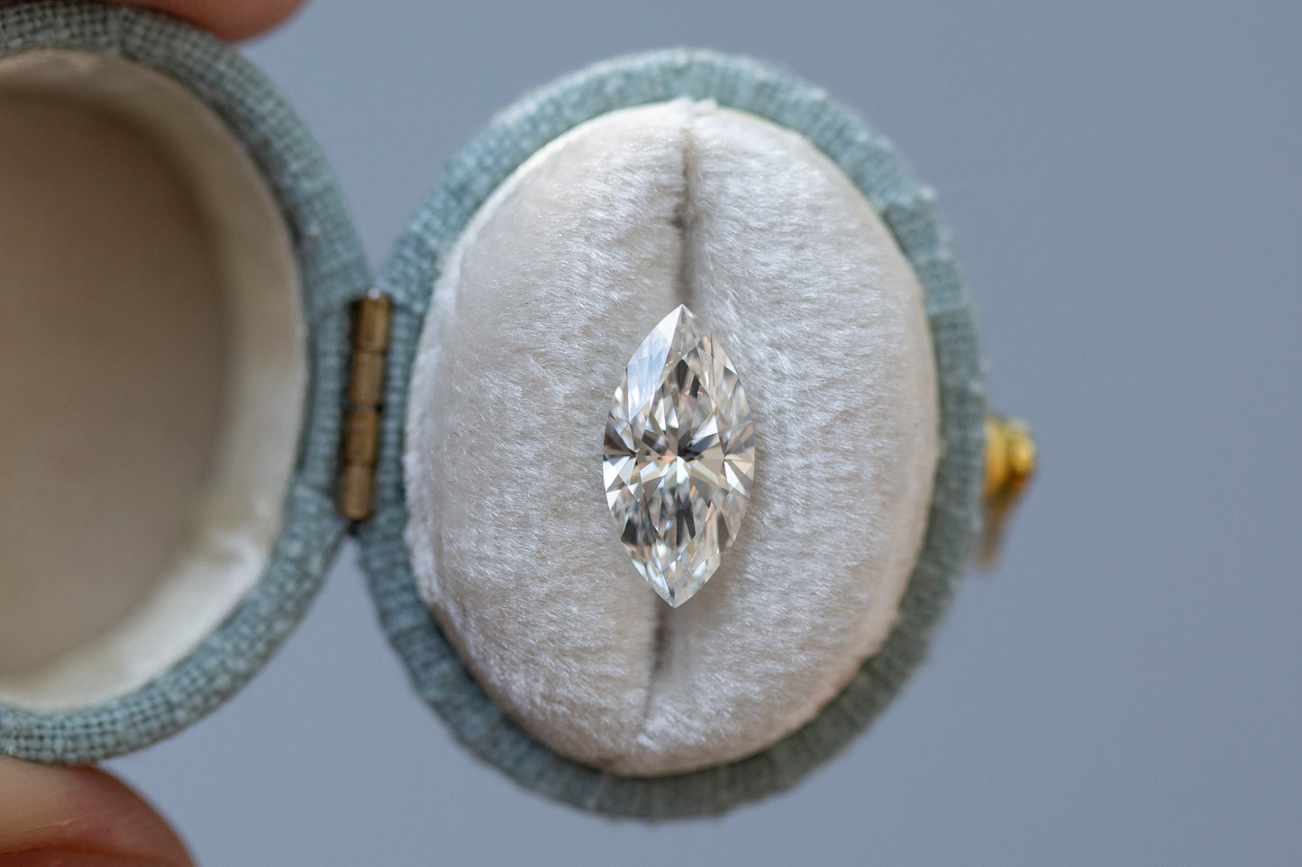 2.02ct Marquise Lab Diamond, E VVS2