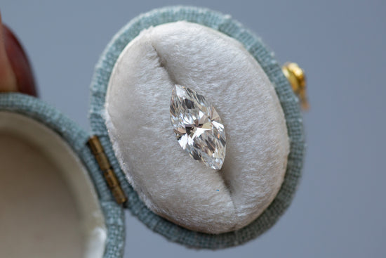 2.01ct Marquise Lab Diamond, E VVS2