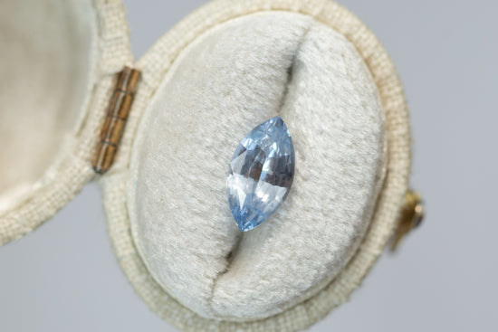 2.56ct Pastel Periwinkle Blue Sapphire