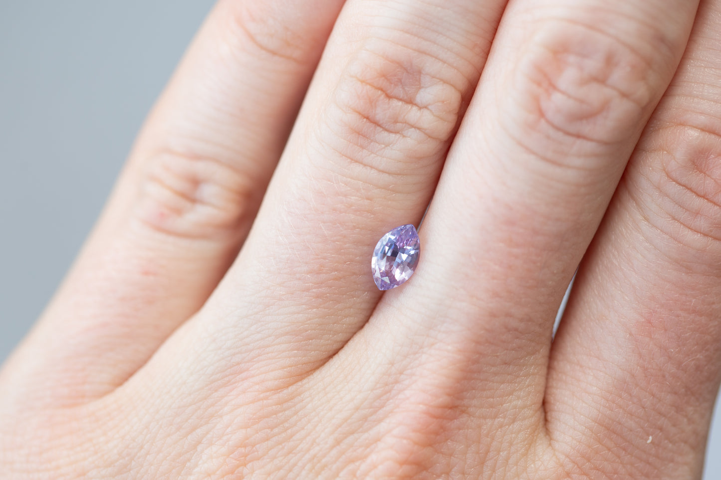 1.06ct Marquise Lighter Purple Sapphire