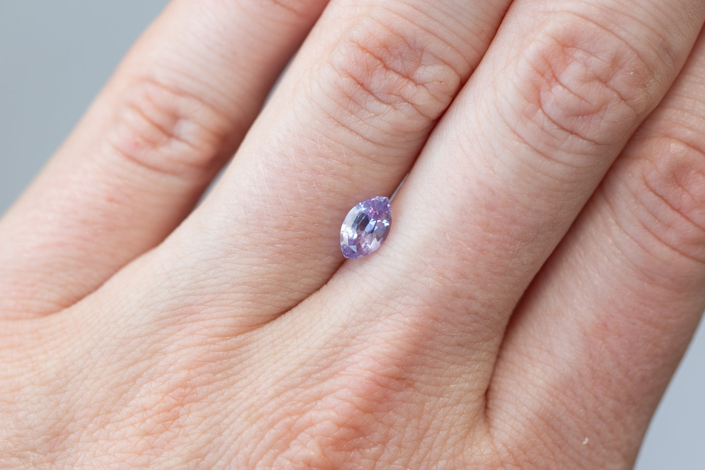 1.06ct Marquise Lighter Purple Sapphire