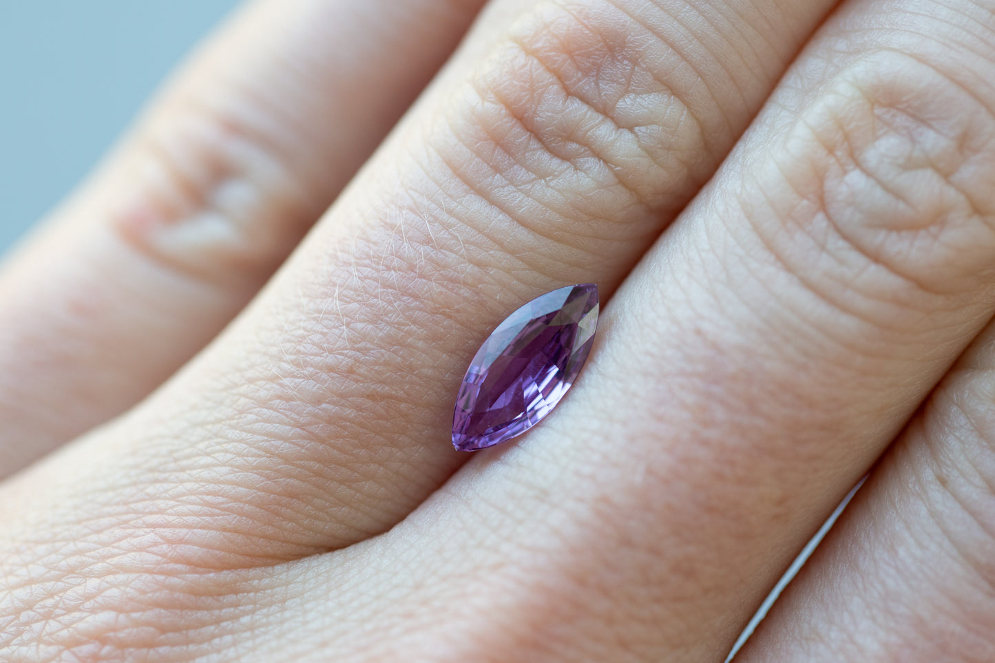 1.59ct Marquise Pink Purple Sapphire