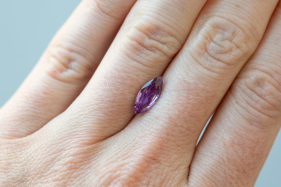 1.59ct Marquise Pink Purple Sapphire