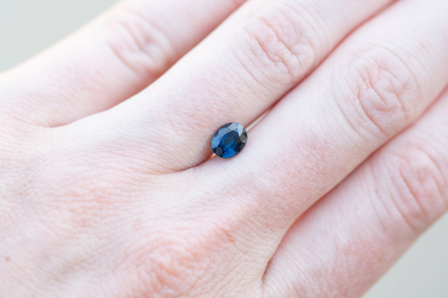 1.36ct Deep Blue Teal Sapphire