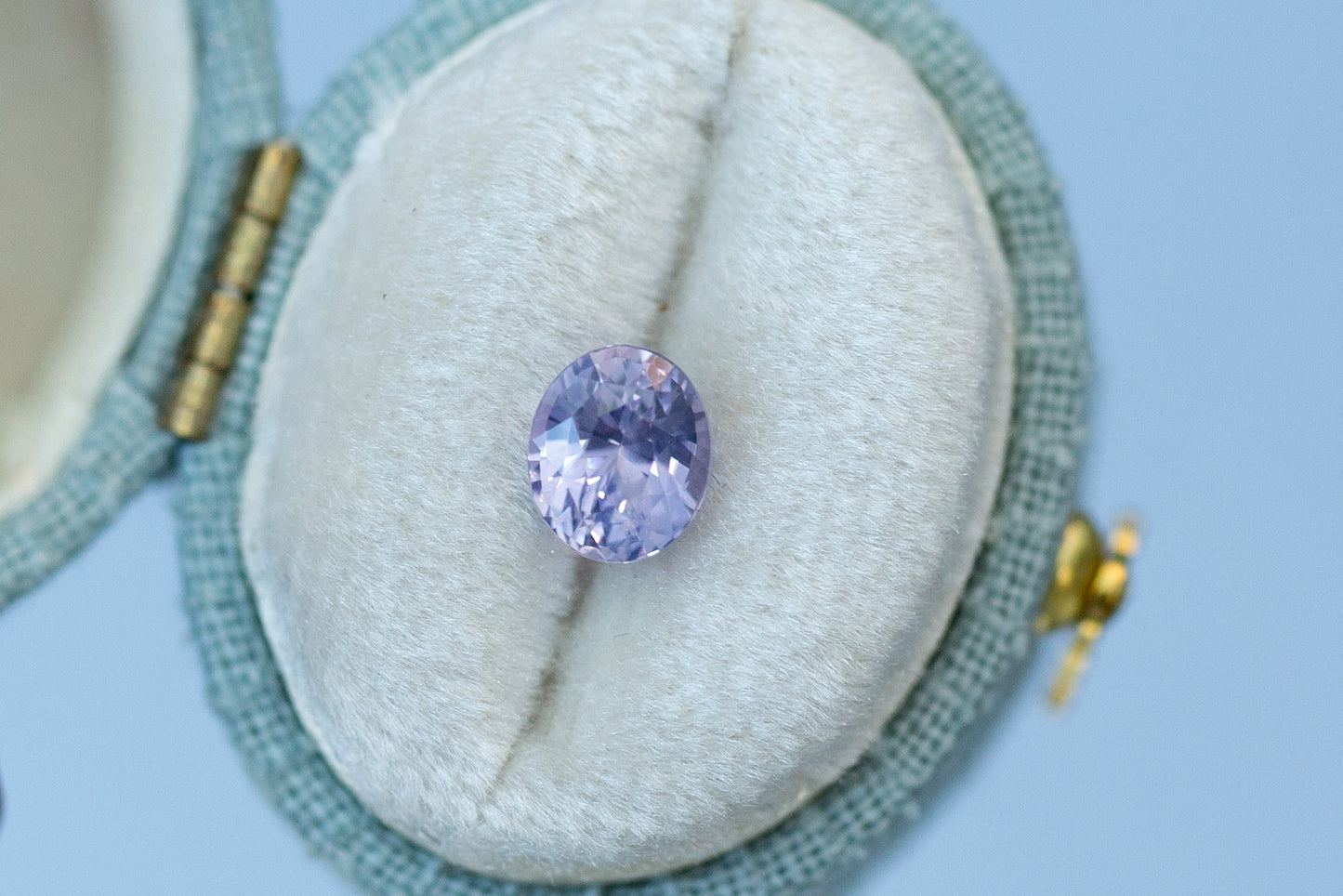 1.55ct Oval Violet Sapphire