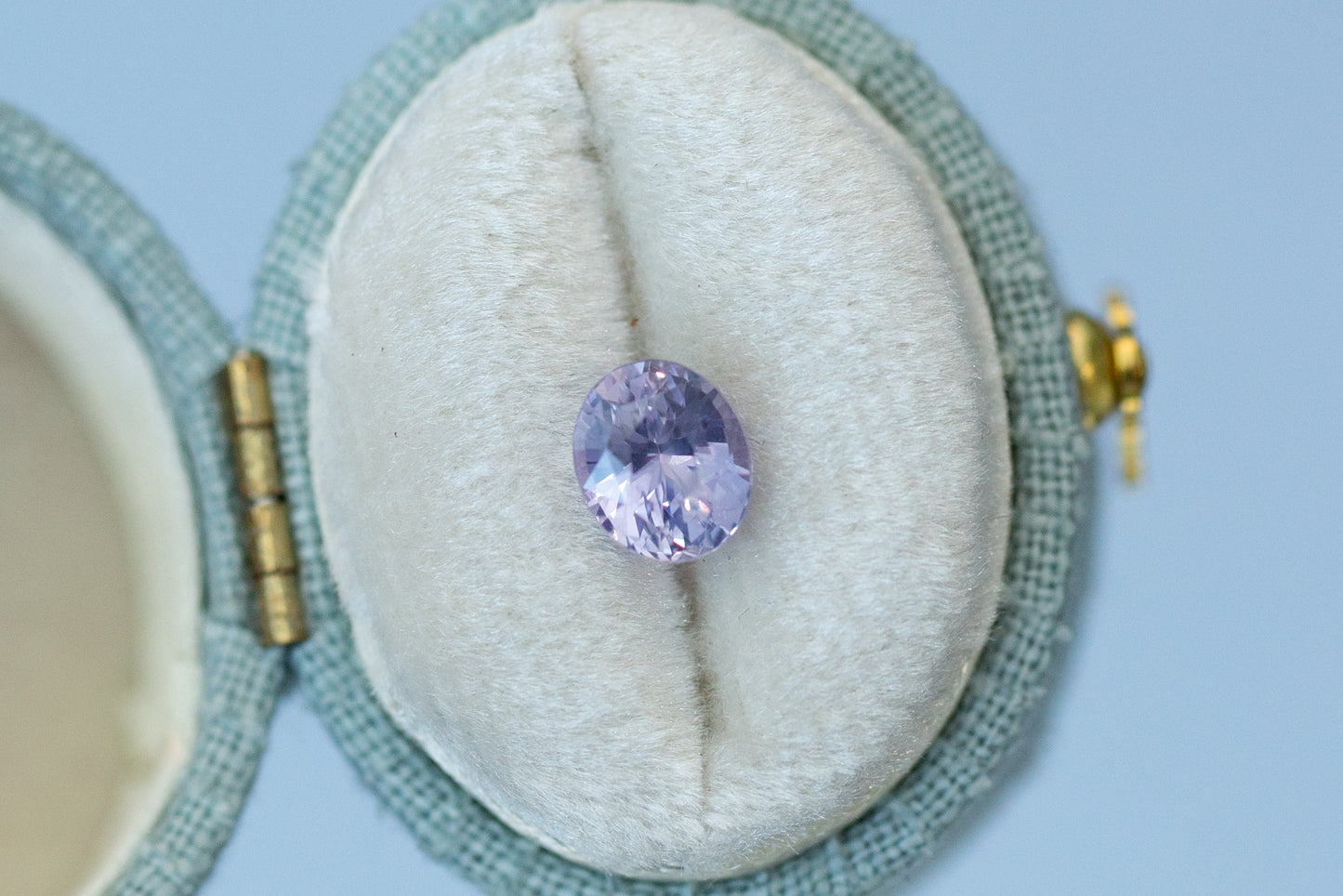 1.55ct Oval Violet Sapphire