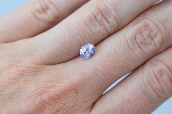 1.55ct Oval Violet Sapphire