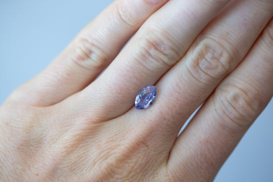 2.03ct Marquise Lavender Purple Pink Sapphire