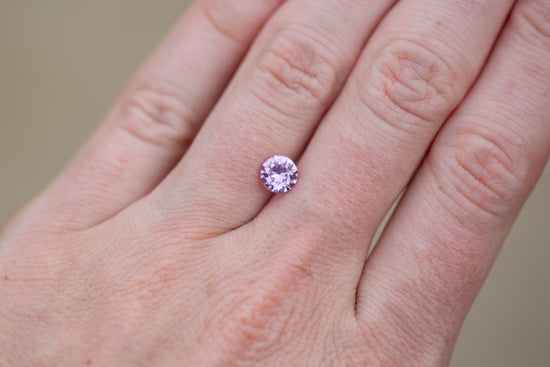 1.19ct Round Pink Sapphire