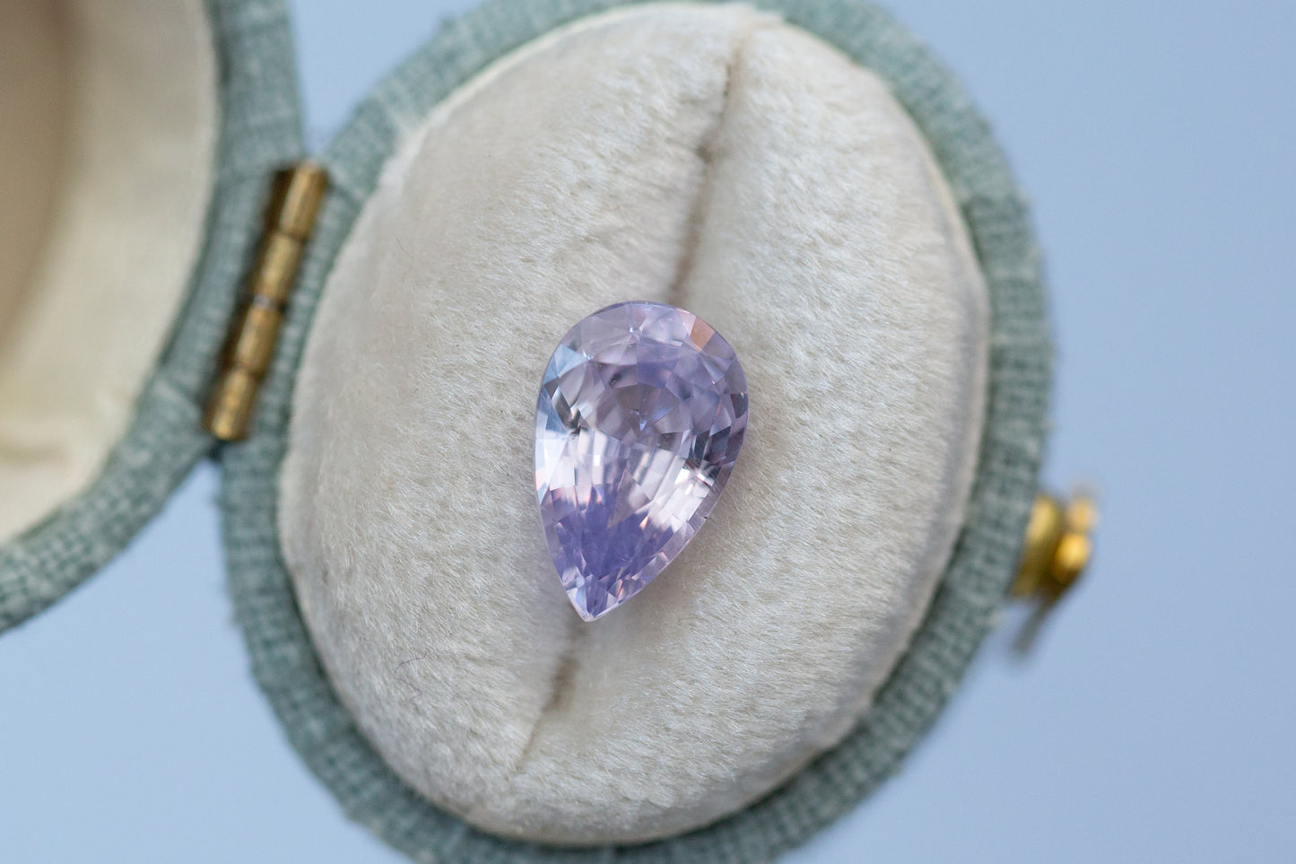 3.01ct Pear Lilac Sapphire