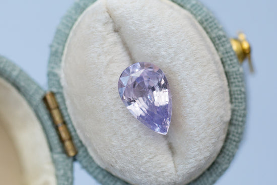 3.01ct Pear Lilac Sapphire