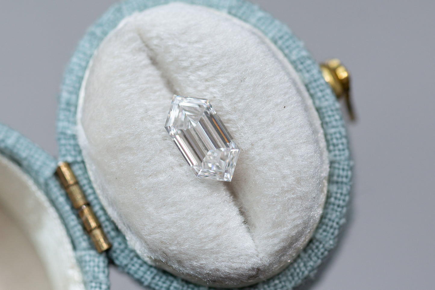 1.52ct Elongated Hexagon Lab Diamond, E VVS2