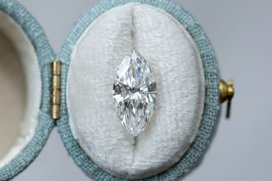 2.83ct Marquise Lab Diamond, E VVS2