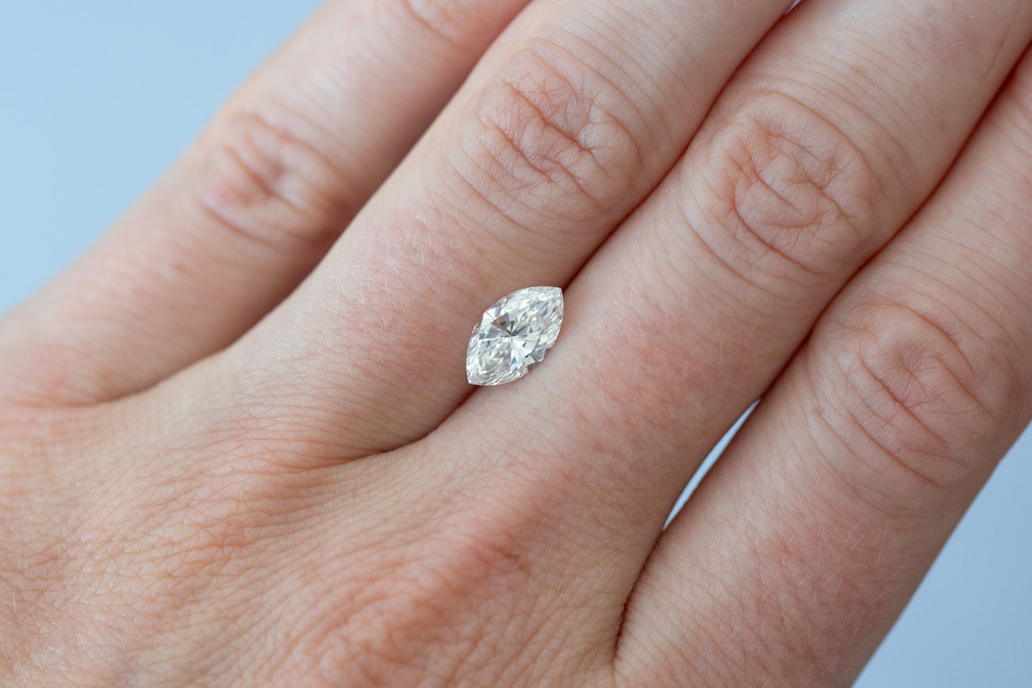 1.25ct Marquise Lab Diamond, E VVS2