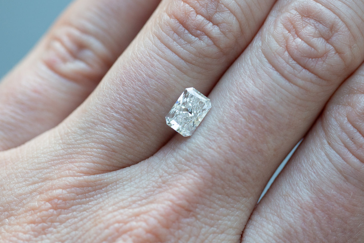 1.48ct Radiant Lab Diamond, E VVS2