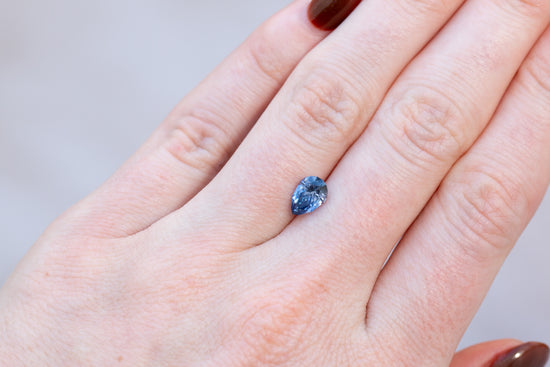 1.52ct Pear Blue Sapphire