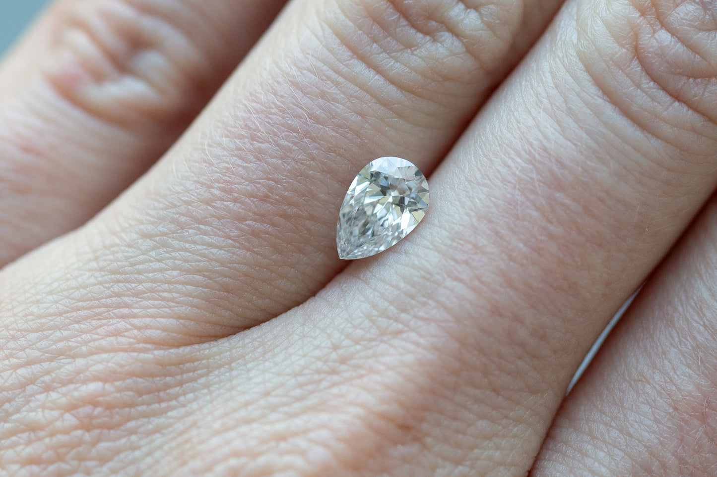 1.09ct Pear Lab Diamond, E VVS1