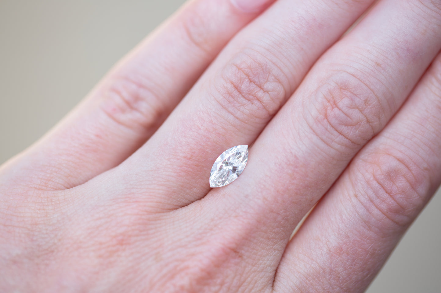 1.21ct Marquise Lab Diamond, F VVS2