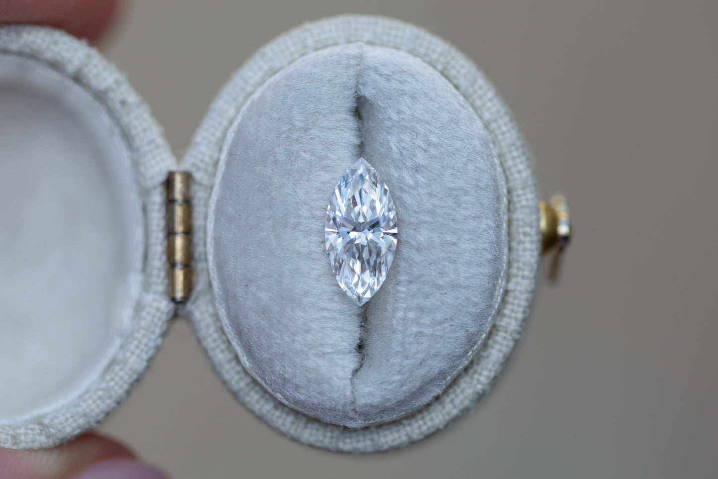 1.22ct Marquise Lab Diamond, E VS1