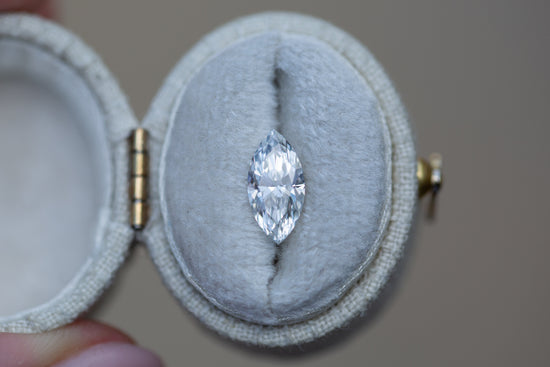 1.26ct Marquise Lab Diamond, F VS1