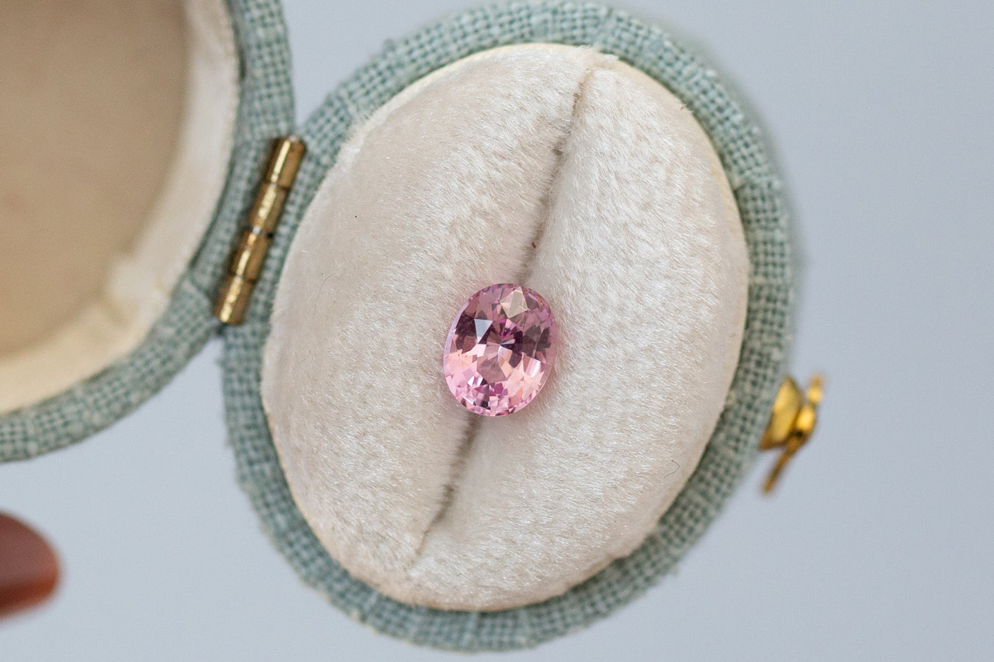 1.13ct Oval Pink Sapphire