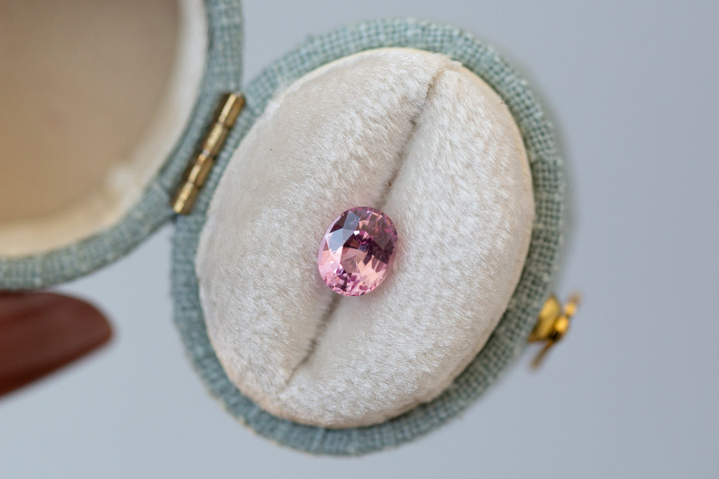 1.13ct Oval Pink Sapphire